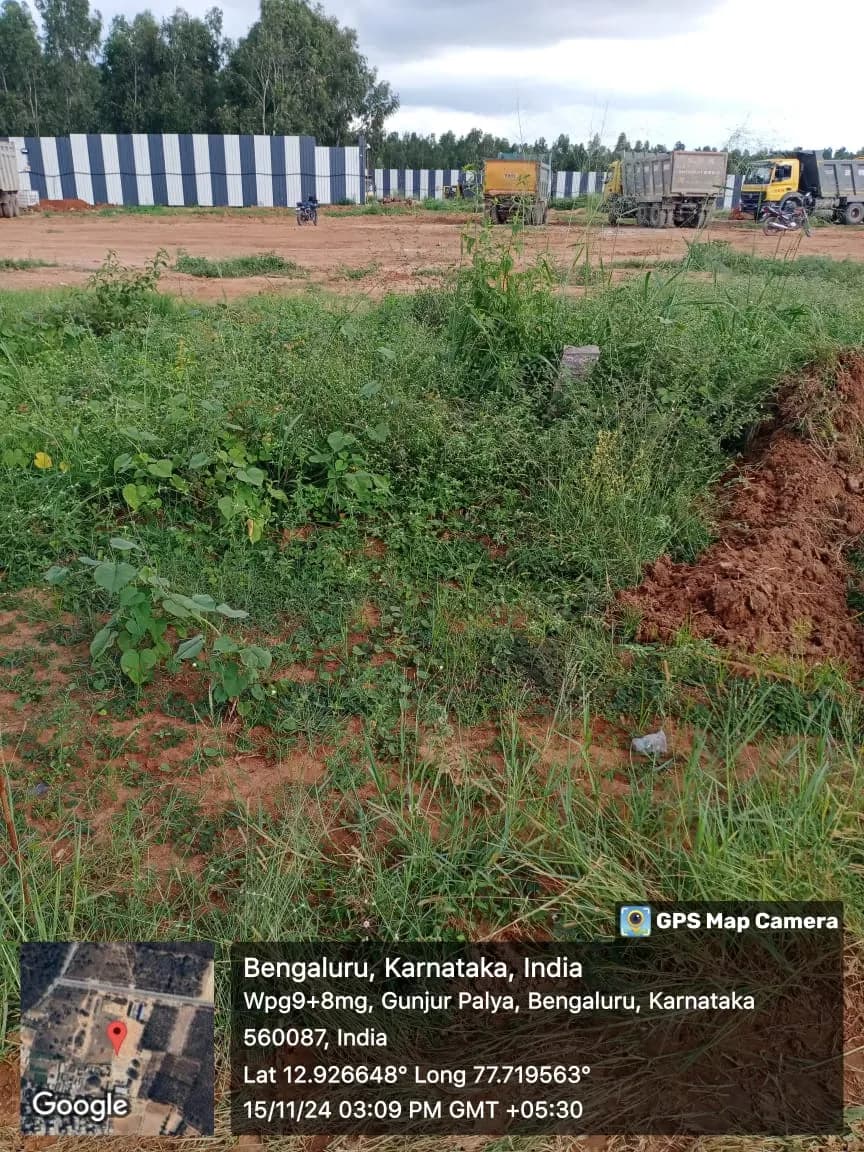 The Adwaith By Sanjeevini: Site photo filed with Karnataka RERA