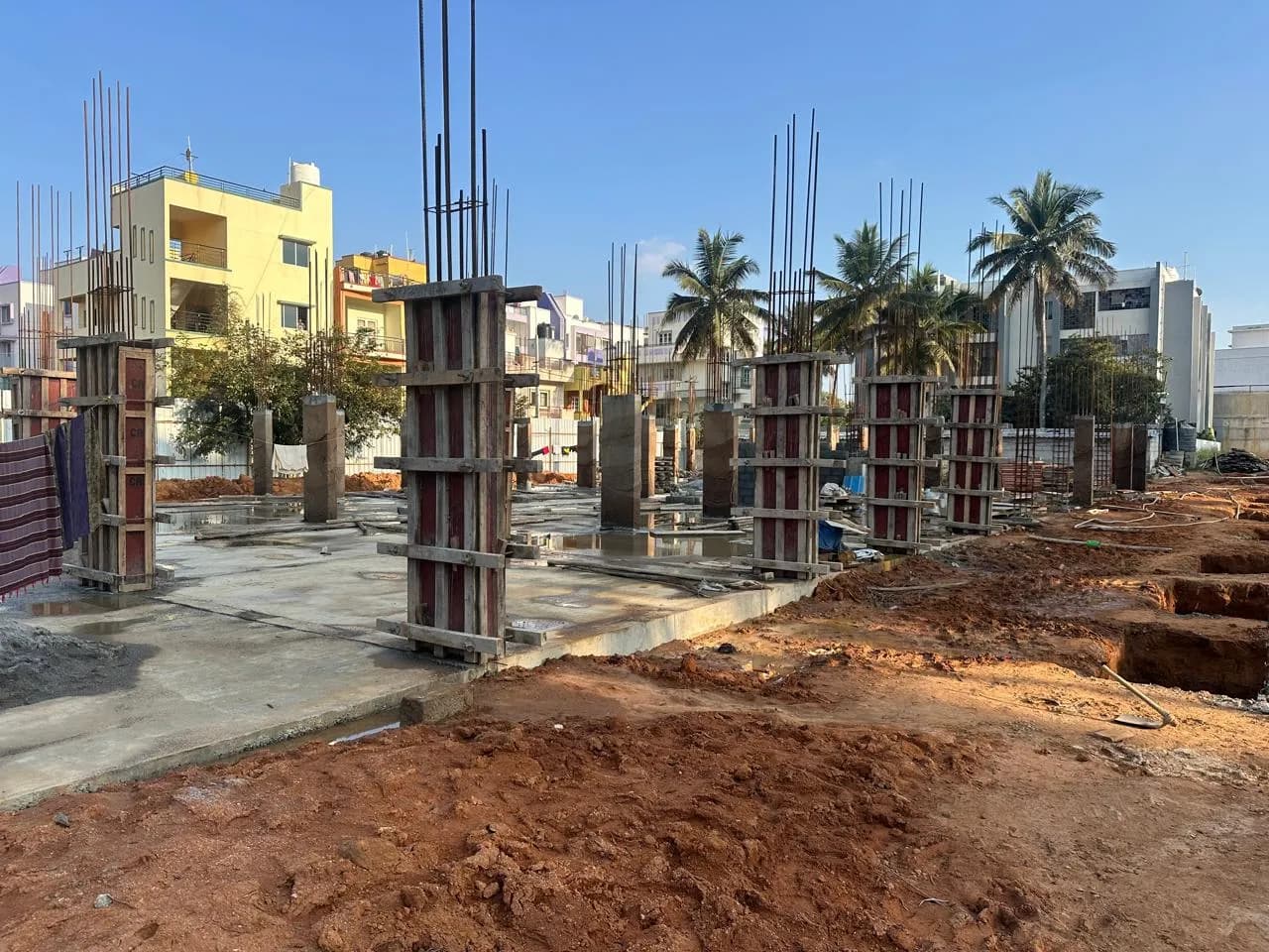 The Breeze Way: Site photo filed with Karnataka RERA