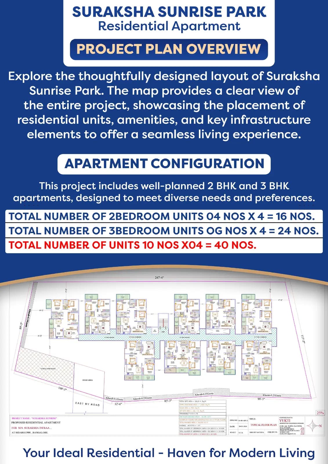 Suraksha Sunrise Park: Brochure, page 2 (filed with Karnataka RERA)