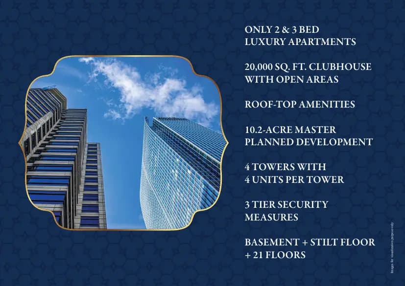 Ajmera Marina: Brochure, page 6 (filed with Karnataka RERA)
