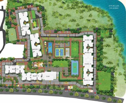 Ajmera Marina: Site photo filed with Karnataka RERA