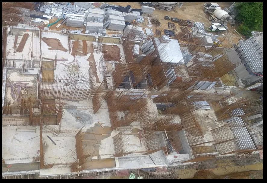 Ajmera Marina: Site photo filed with Karnataka RERA