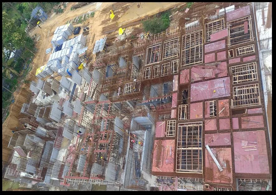 Ajmera Marina: Site photo filed with Karnataka RERA