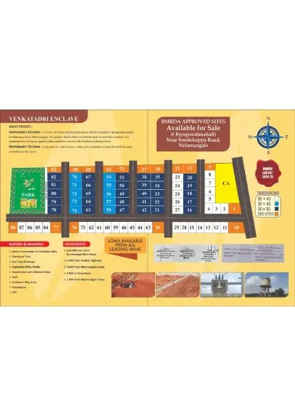 Venkatadri Enclave: Brochure, page 6 (filed with Karnataka RERA)