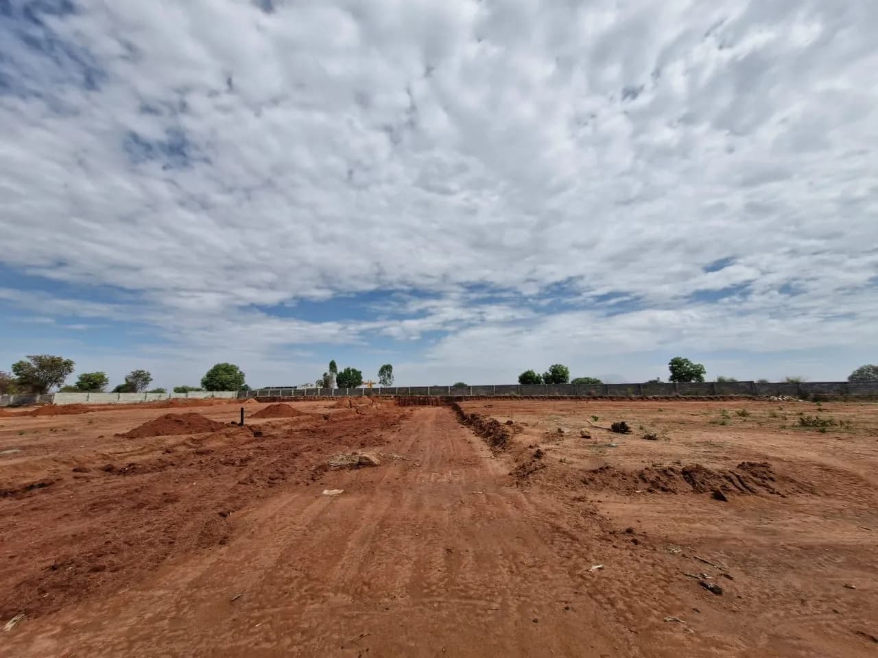 Shantivan: Site photo filed with Karnataka RERA