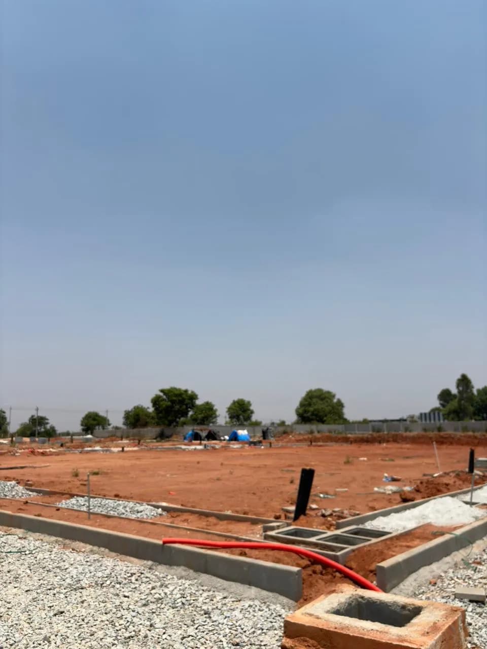 Shantivan: Site photo filed with Karnataka RERA