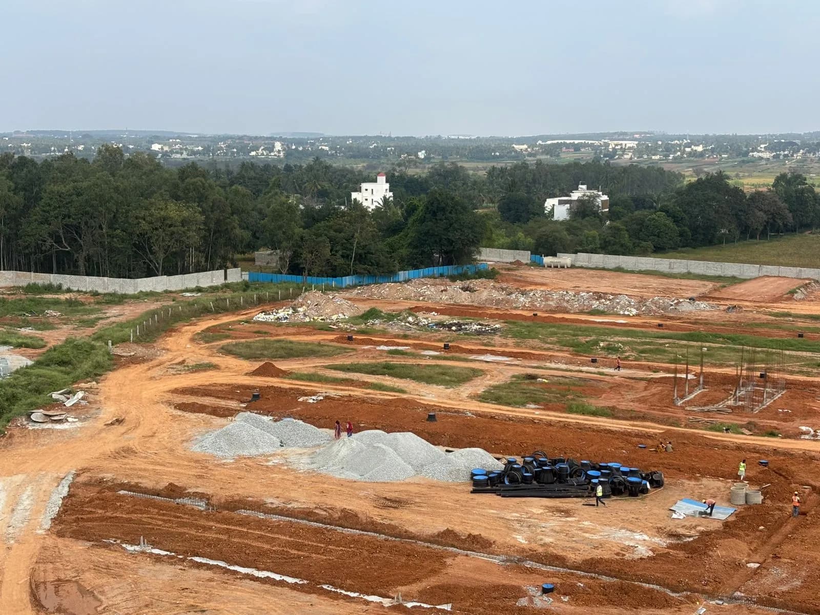 Trifecta Verde En Resplandor Villa Phase 3: Site photo filed with Karnataka RERA