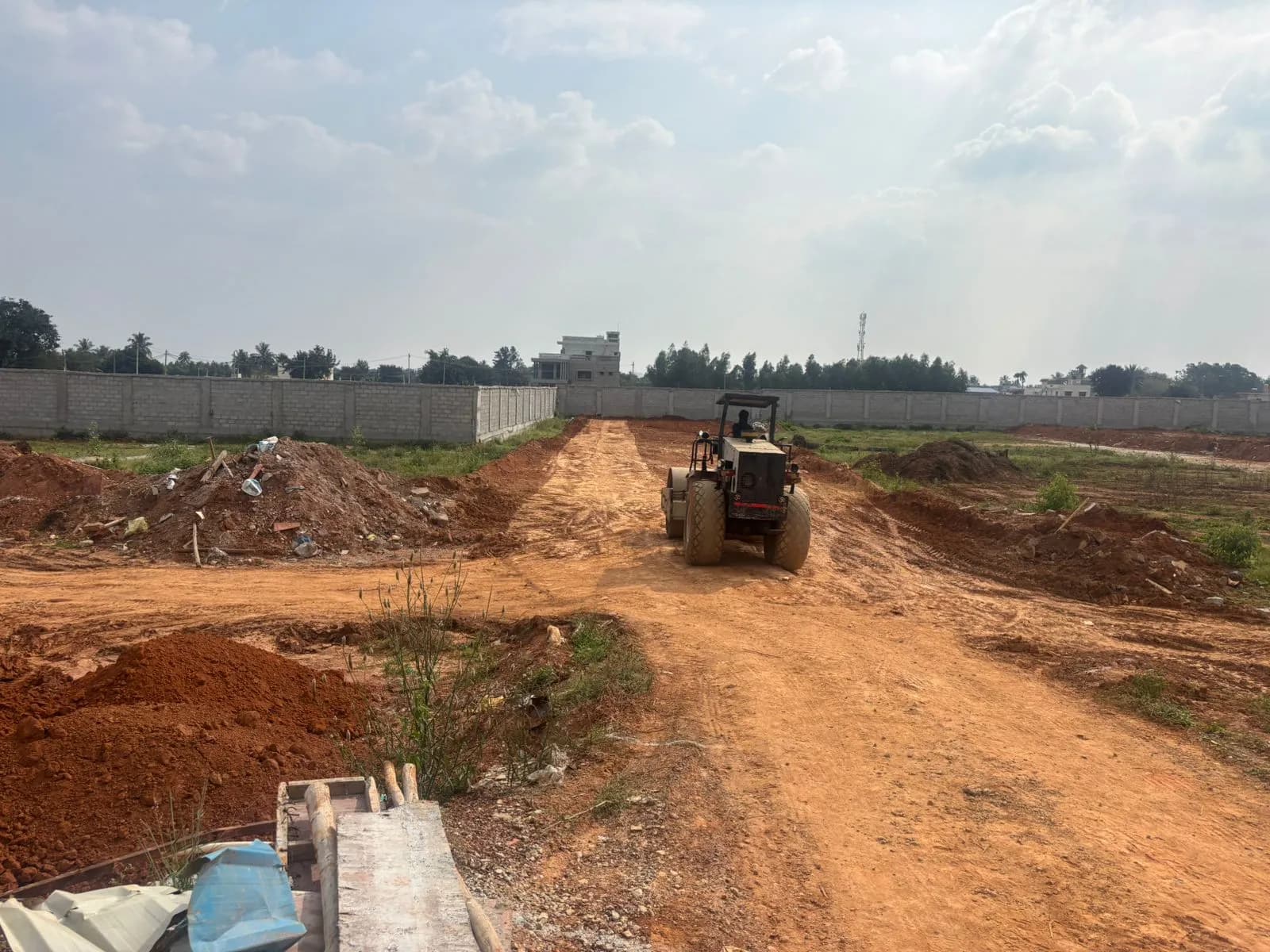 Trifecta Verde En Resplandor Villa Phase 3: Site photo filed with Karnataka RERA