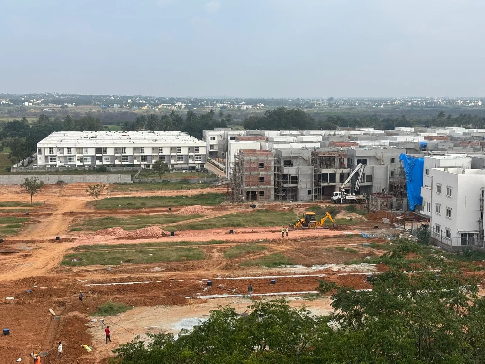 Trifecta Verde En Resplandor Villa Phase 3: Site photo filed with Karnataka RERA