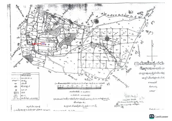 MLN Enclave: TCP Village Map Site Demarcation (filed with Karnataka RERA)