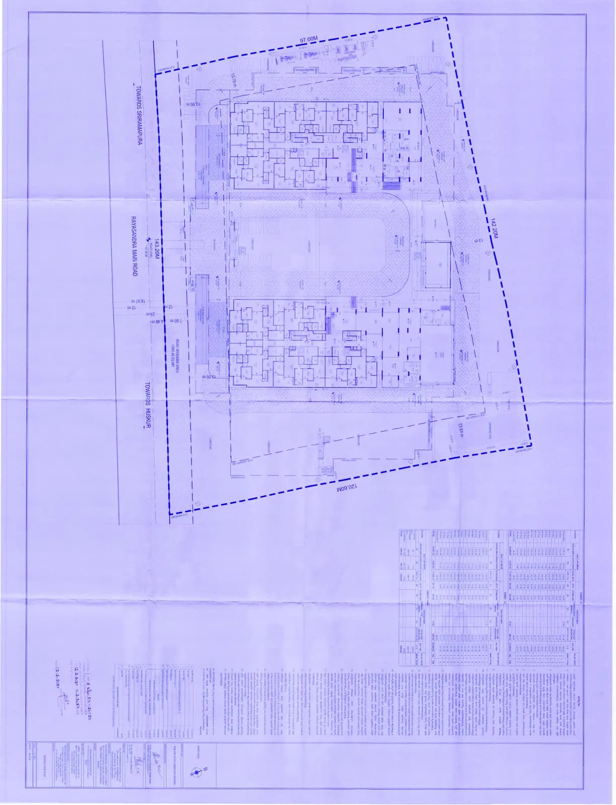 Assetz Ren & Rei: Ground floor plan (filed with Karnataka RERA)