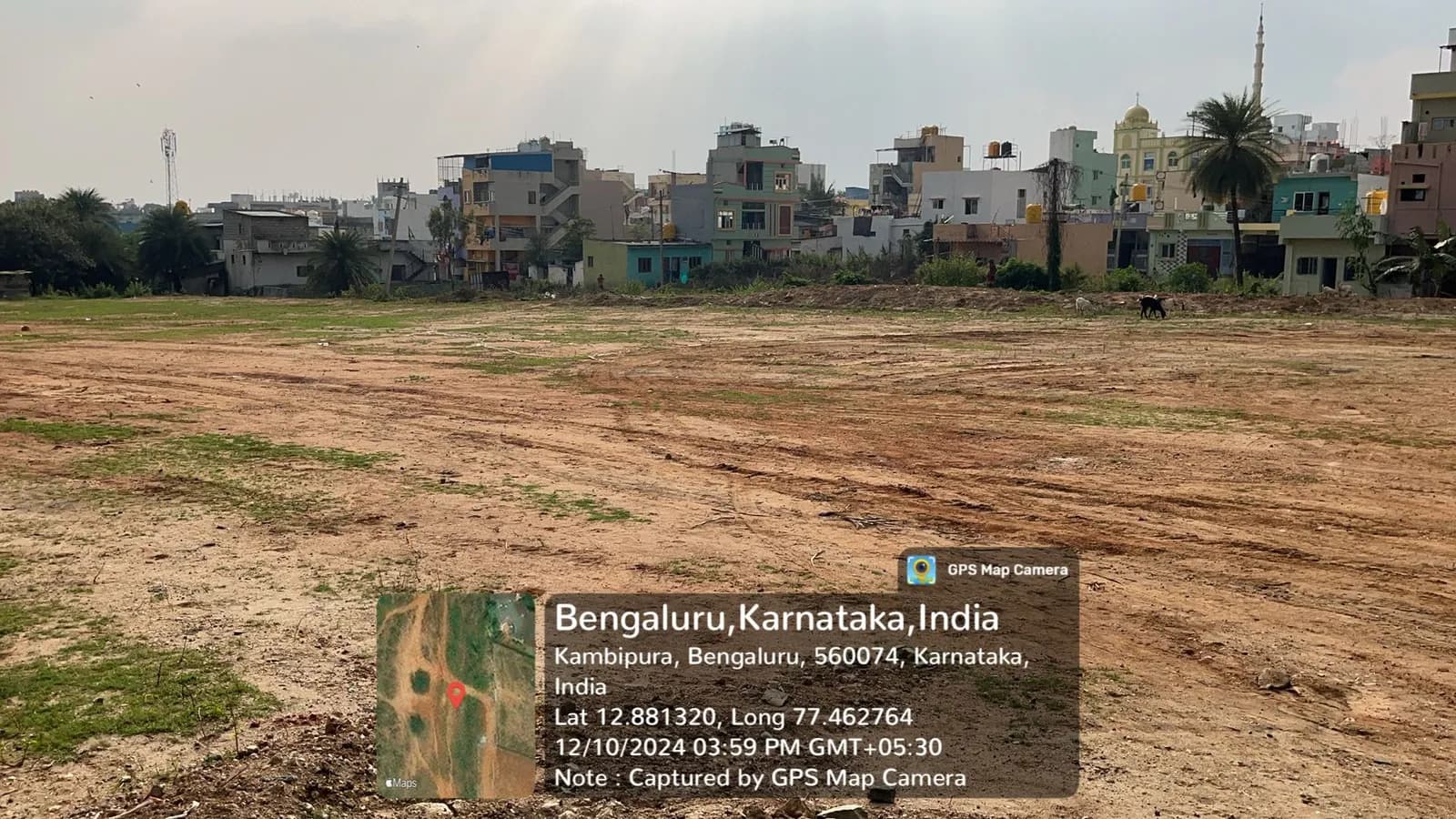 Good Earth Cadence: Site photo filed with Karnataka RERA