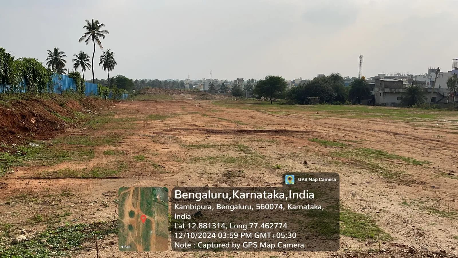Good Earth Cadence: Site photo filed with Karnataka RERA