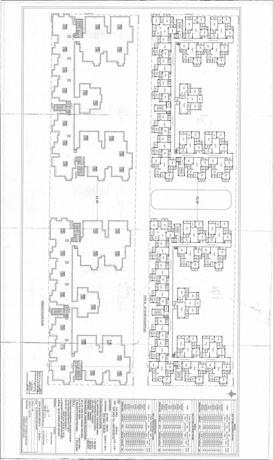 Ars Zurich: Approved Building Plan (filed with Karnataka RERA)