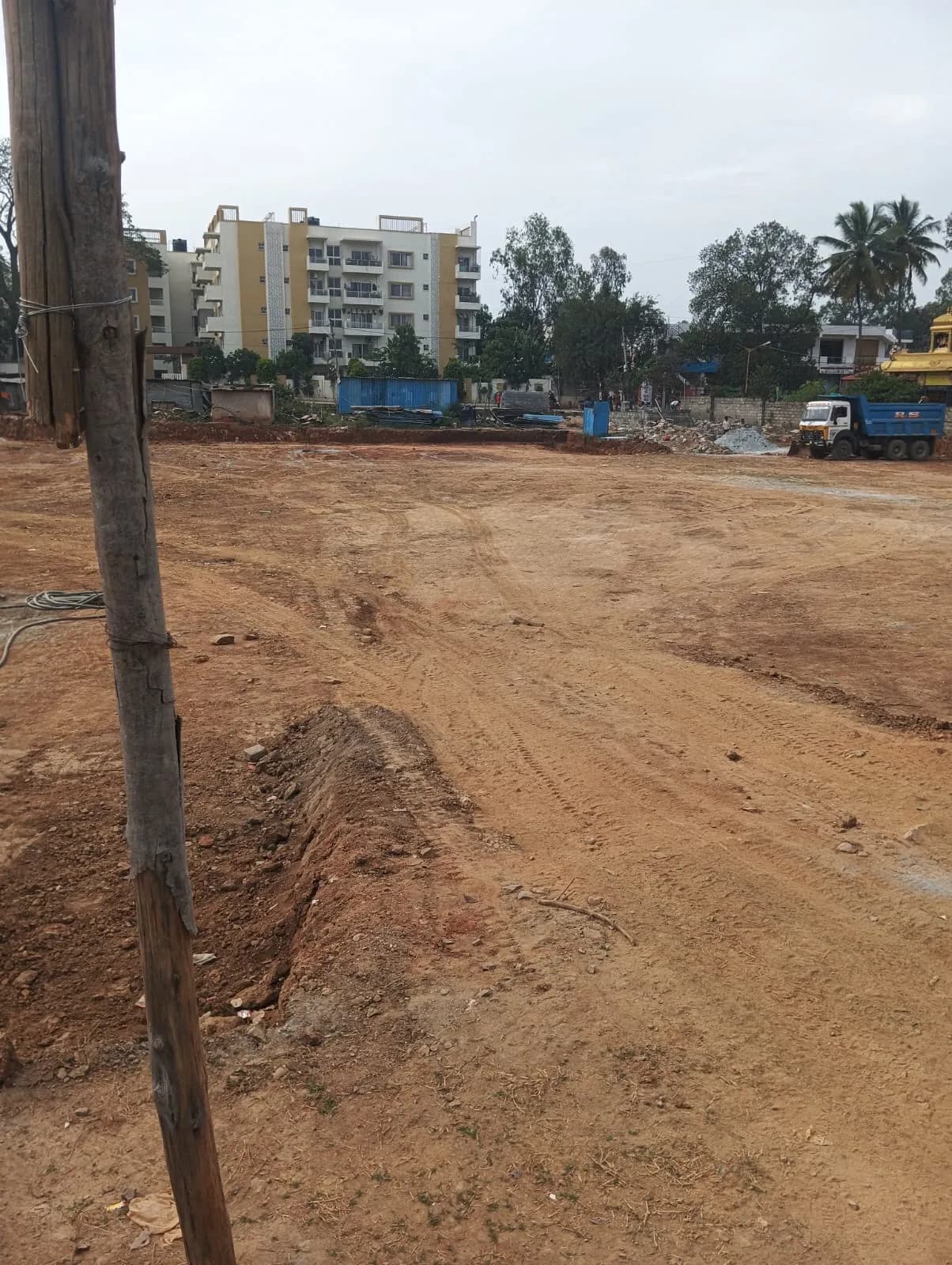 Platinum Landmark: Site photo filed with Karnataka RERA