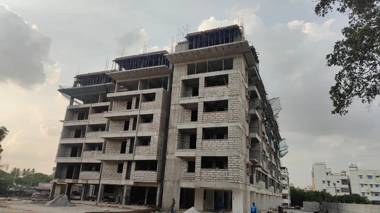 Platinum Landmark: Site photo filed with Karnataka RERA