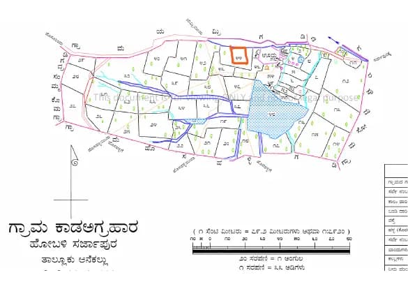 Green Storeys: VILLAGE_MAP_DEMARCATION.PDF (filed with Karnataka RERA)