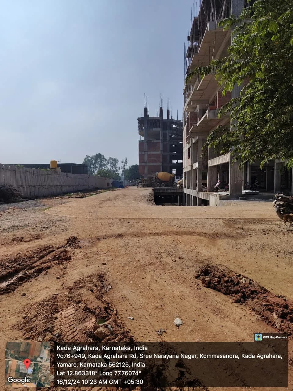 Green Storeys: Site photo filed with Karnataka RERA