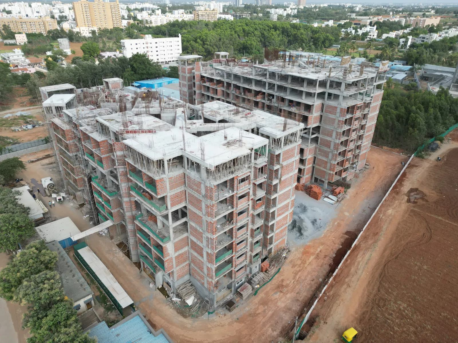 Green Storeys: Site photo filed with Karnataka RERA