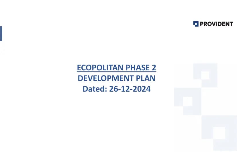 Provident Ecopolitan: Ecopolitan Phase 2 (Block A & B) - Demarcation.pdf (filed with Karnataka RERA)
