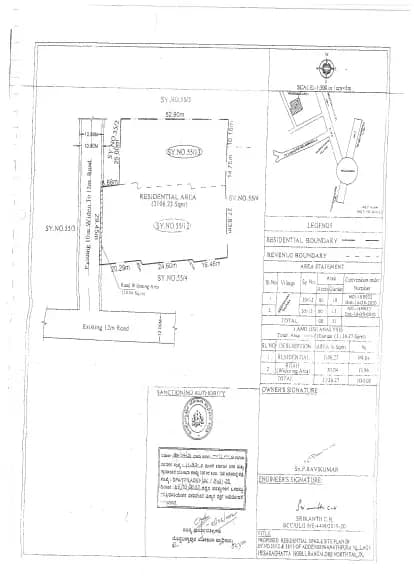 Silver Oak Pearl: Single layout Plan.pdf (filed with Karnataka RERA)
