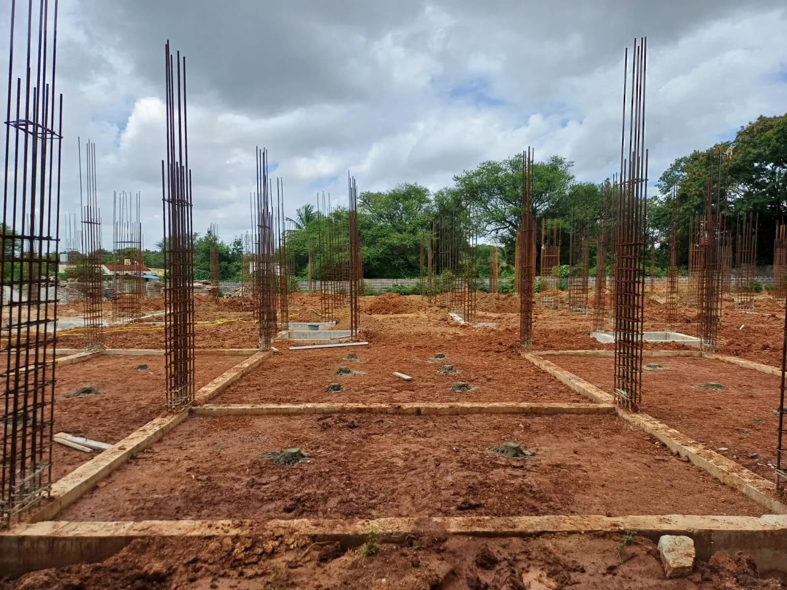 Silver Oak Pearl: Site photo filed with Karnataka RERA