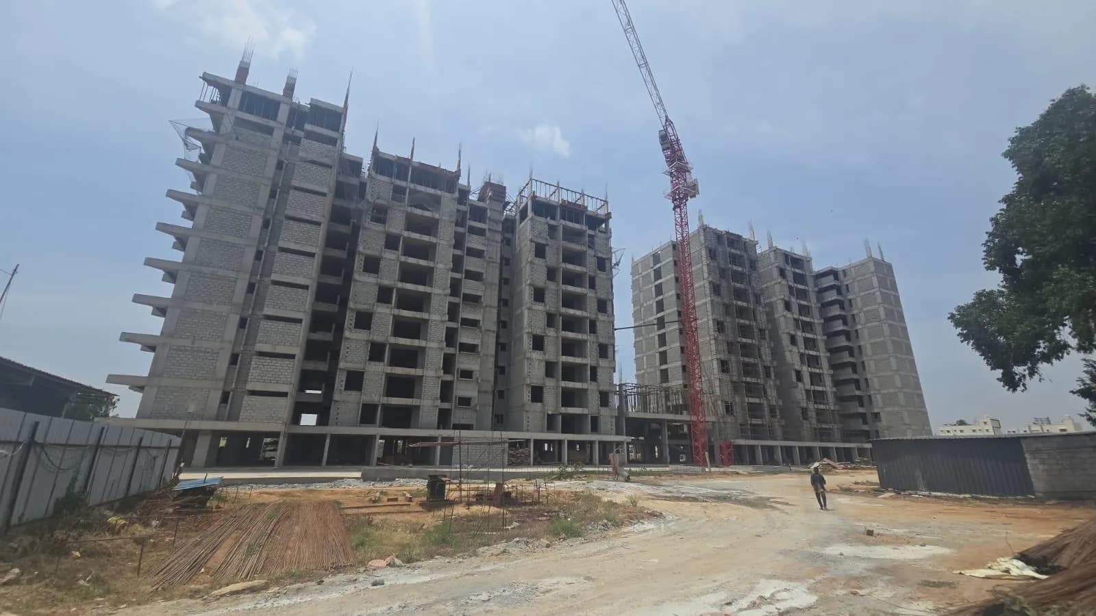 LS Sakura: Site photo filed with Karnataka RERA