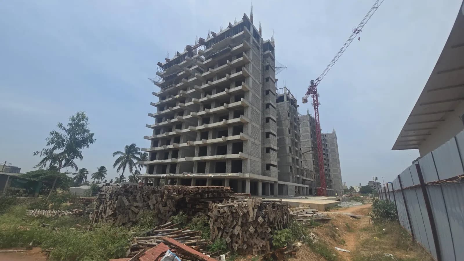 LS Sakura: Site photo filed with Karnataka RERA