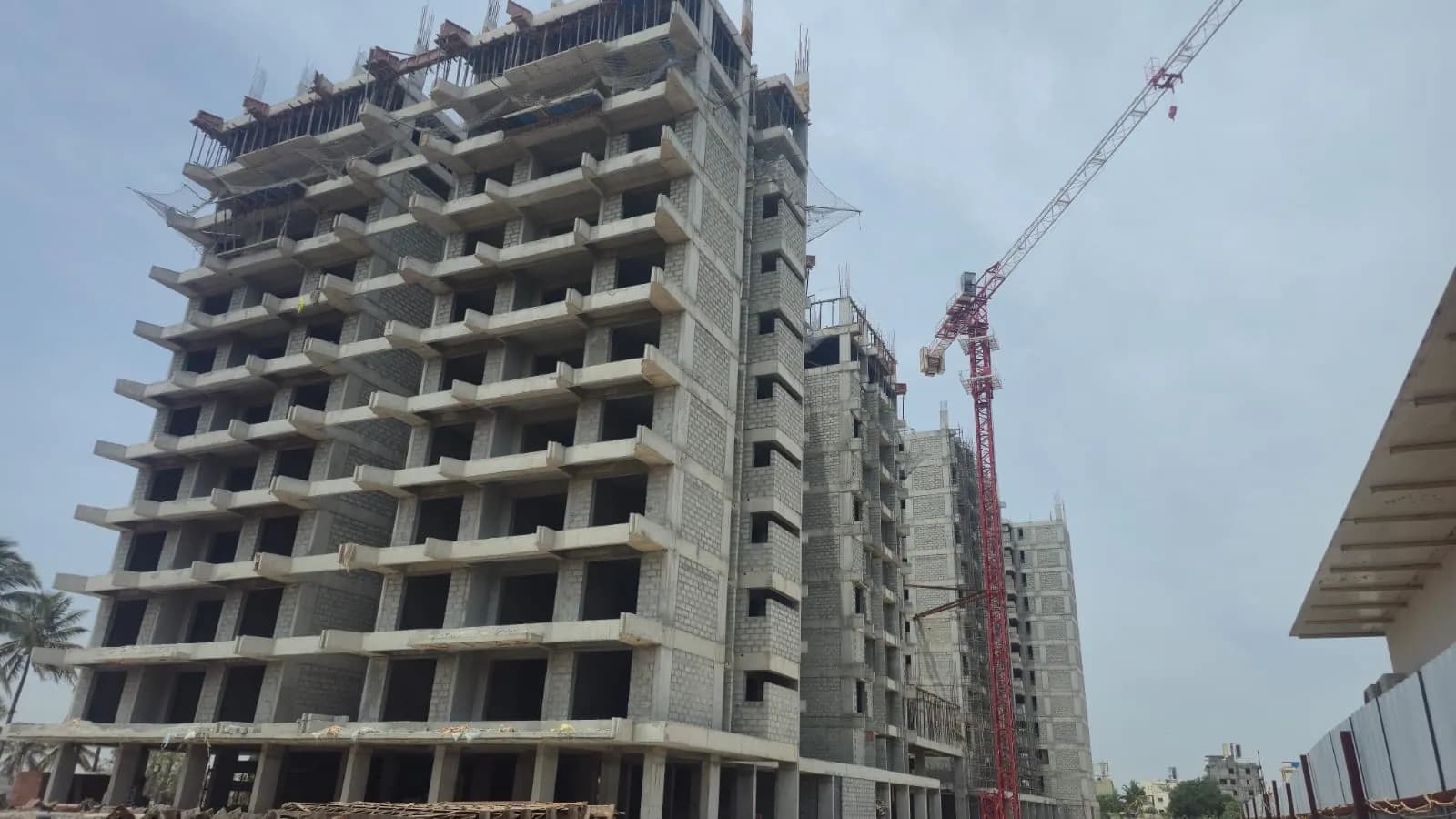 LS Sakura: Site photo filed with Karnataka RERA