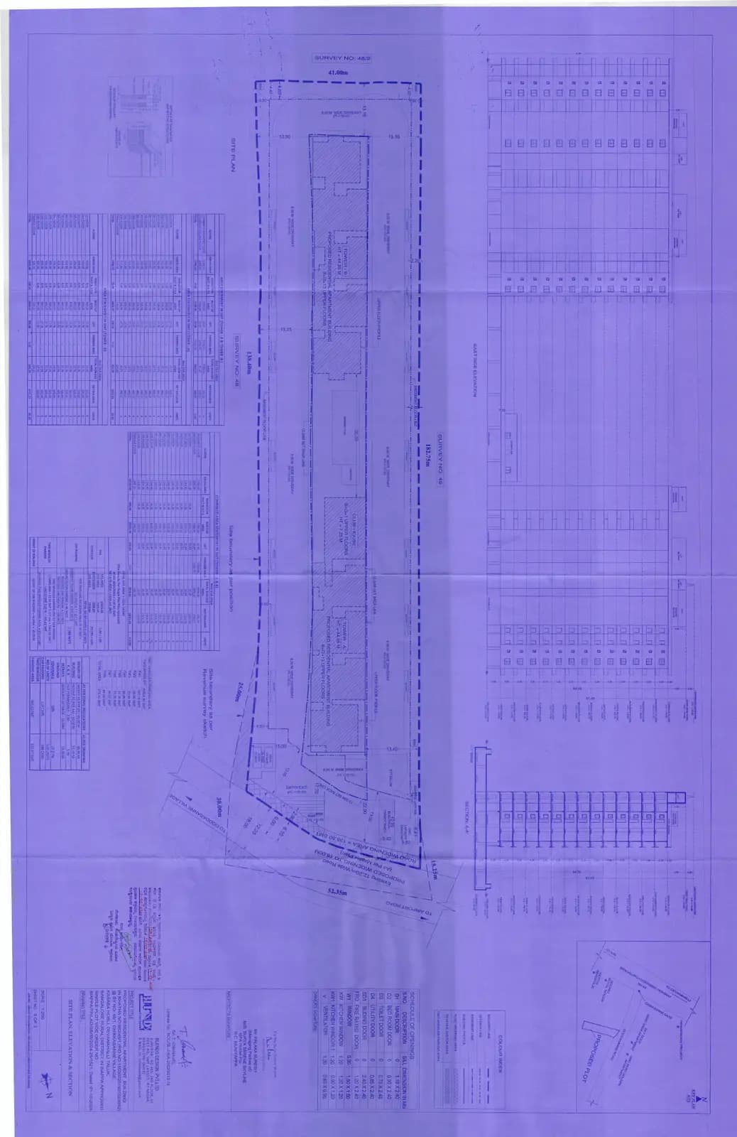 Surya Serene Skyline: Approved Building Plan (filed with Karnataka RERA)
