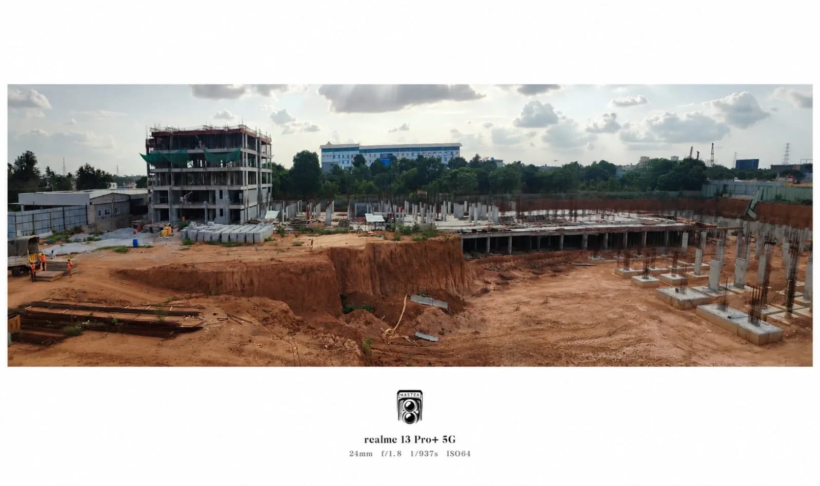 Kumar Plumeria: Site photo filed with Karnataka RERA
