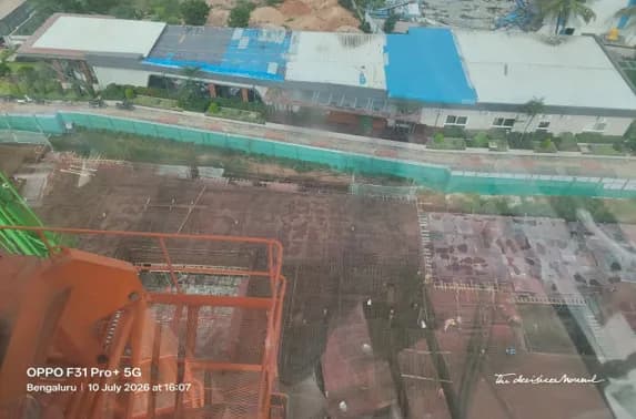 Sowparnika Rhythm of Rain: Site photo filed with Karnataka RERA