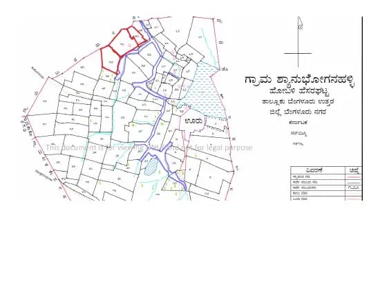 Melodies of North: 4 Villages Map Demarcation (filed with Karnataka RERA)