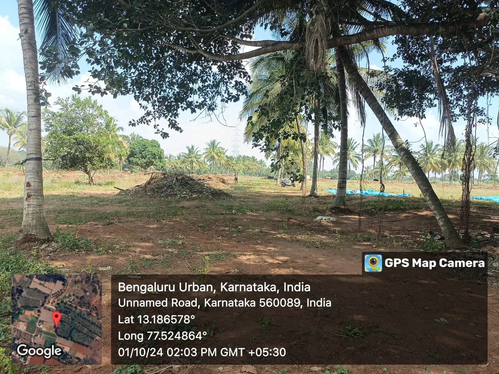 Melodies of North: Site photo filed with Karnataka RERA
