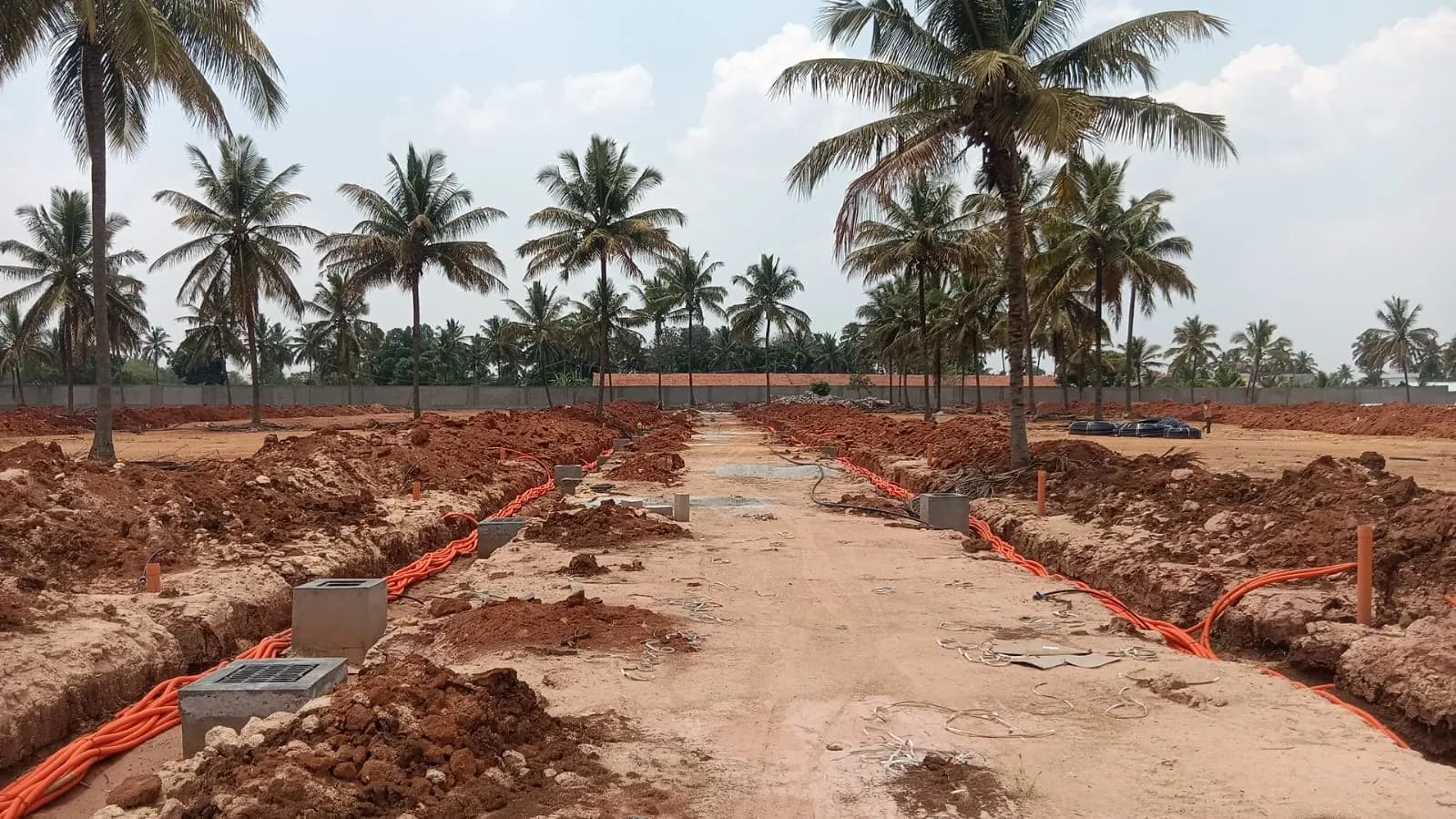 Melodies of North: Site photo filed with Karnataka RERA