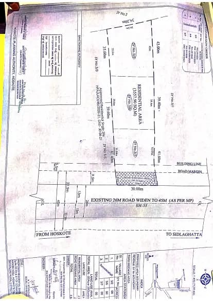 Sapthagiri Sampada B Block: Single Layout Plan - SS B Block (filed with Karnataka RERA)