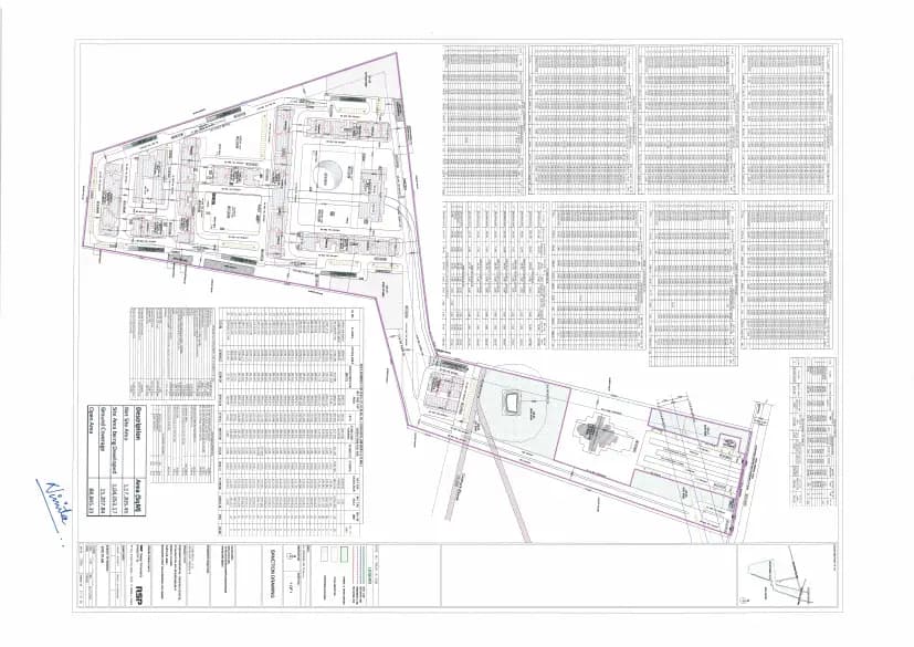 Birla Evara: SITE PLAN Demarcation.pdf (filed with Karnataka RERA)