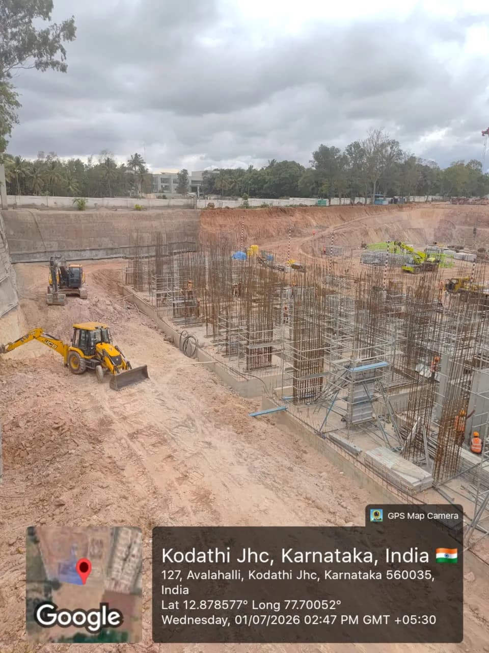 Birla Evara: Site photo filed with Karnataka RERA