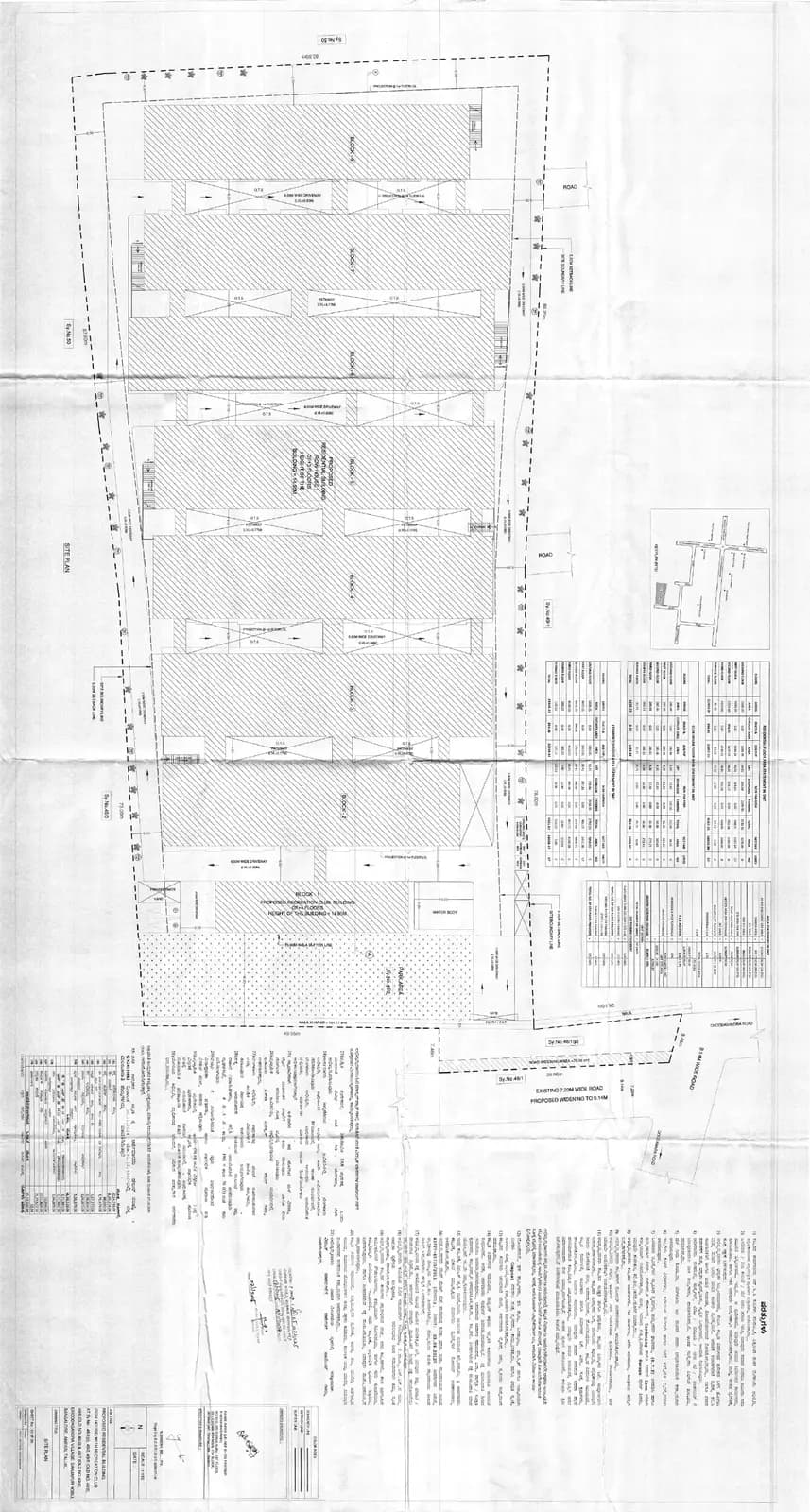 GR Swara: Approved Building Plan, page 1 (filed with Karnataka RERA)