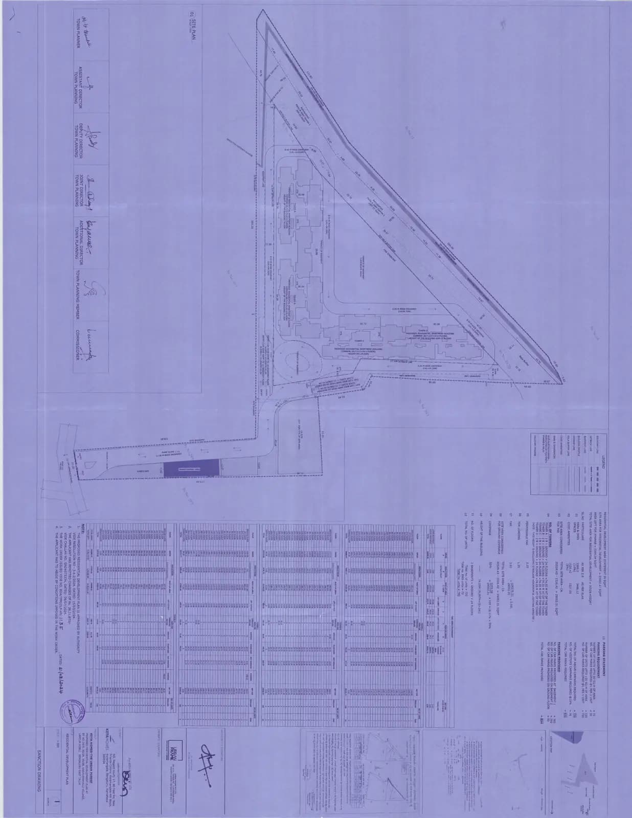 The Urban Forest: A-11 SINGLE LAYOUT PLAN (filed with Karnataka RERA)