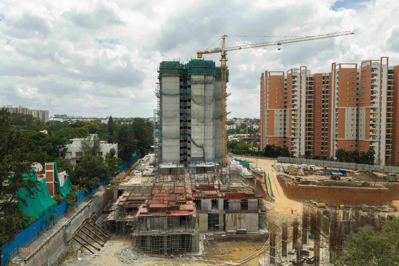 The Urban Forest: Site photo filed with Karnataka RERA