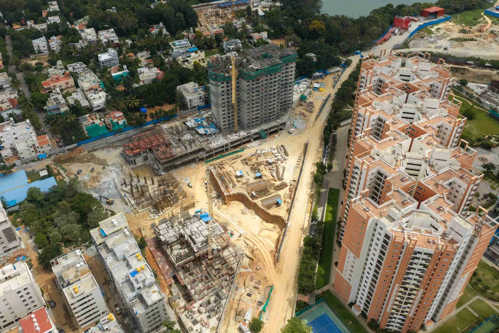 The Urban Forest: Site photo filed with Karnataka RERA