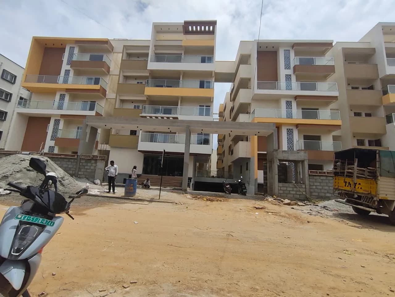 Sai Orchid: Site photo filed with Karnataka RERA