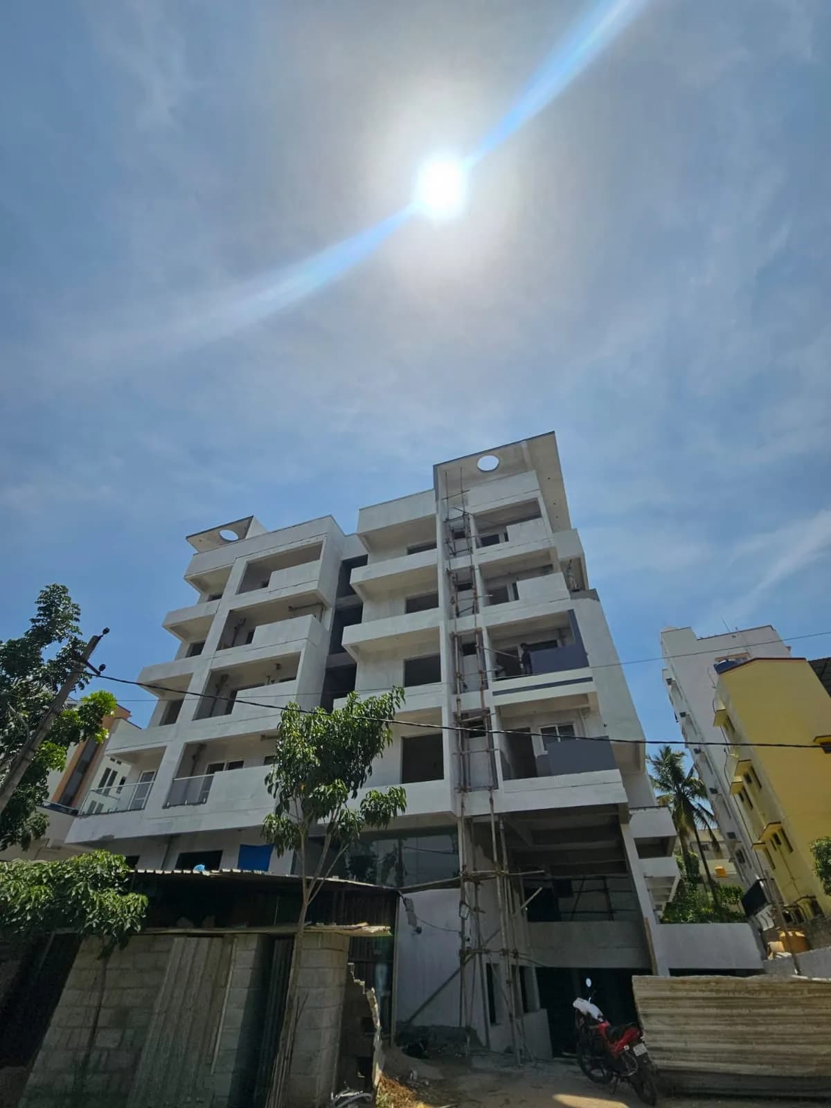 Avalon: Site photo filed with Karnataka RERA