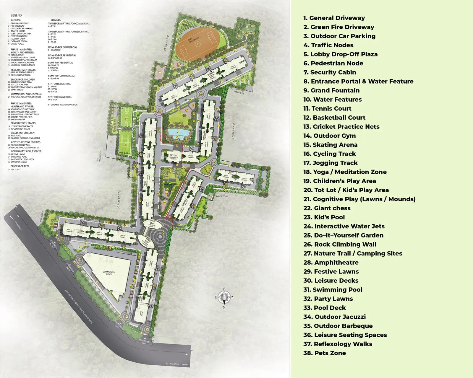 Park Cubix Phase 2: Swimming pool night view (artist’s impression)