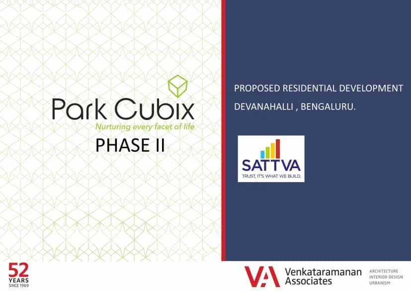 Park Cubix Phase 2: Brochure, page 1 (filed with Karnataka RERA)