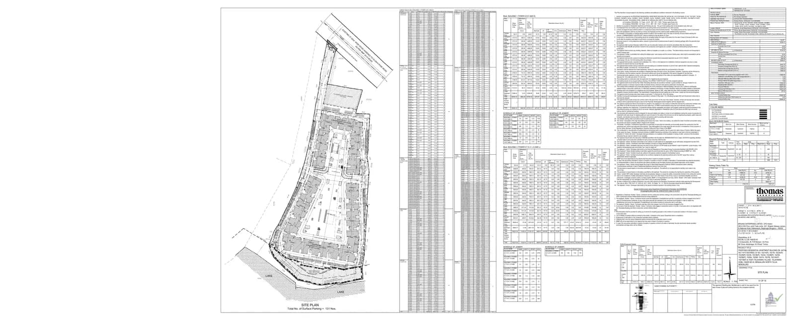 Brigade Eternia: Approved Building Plan (filed with Karnataka RERA)