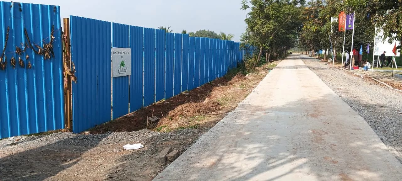 Ruchira Villa Feliz: Site photo filed with Karnataka RERA