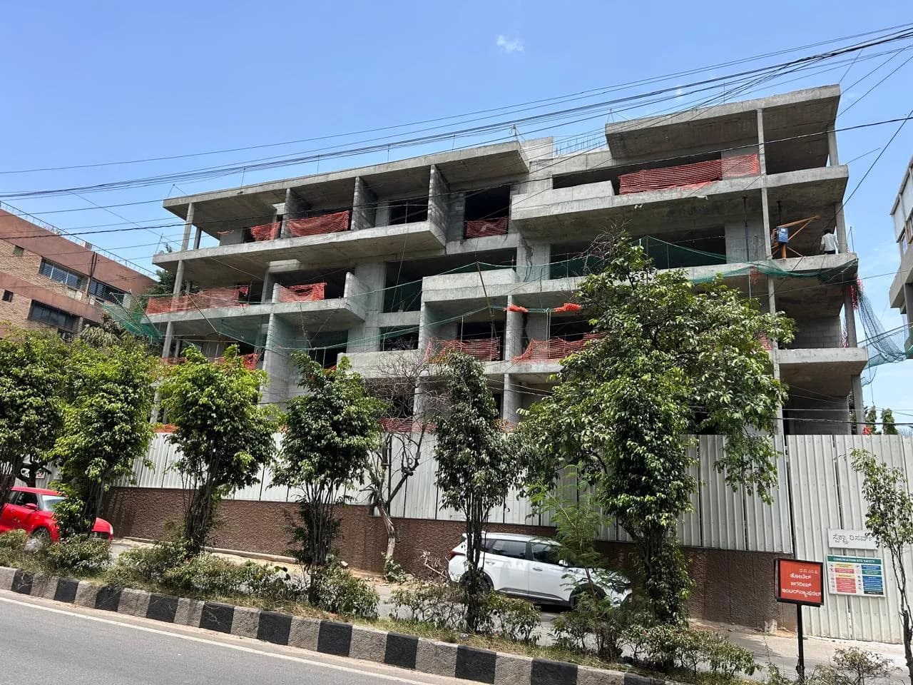 Spectra Reserve: Site photo filed with Karnataka RERA