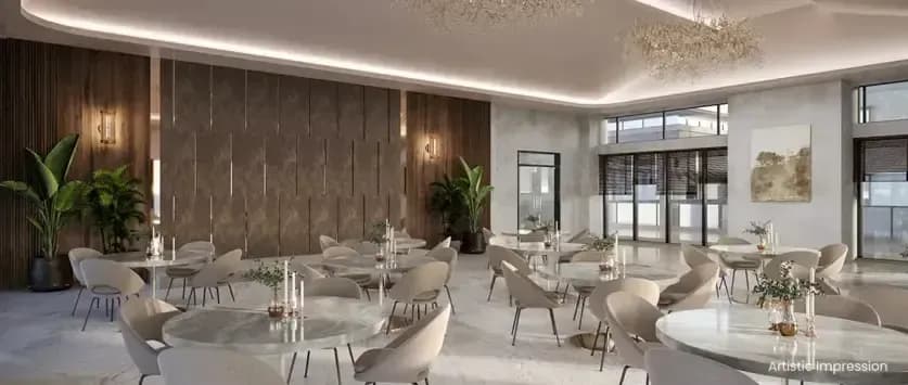 Mahindra Newhaven: Multipurpose hall interior (artist’s impression)